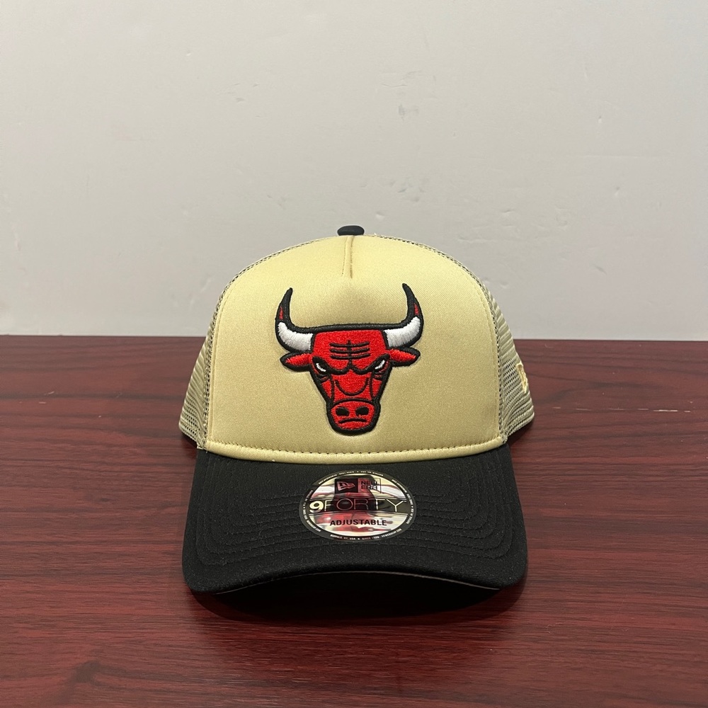 New Era, 9Forty, Trucker Hat, Chicago Bulls